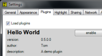 plugins management