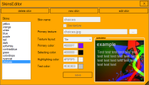 Skins Editor plugin